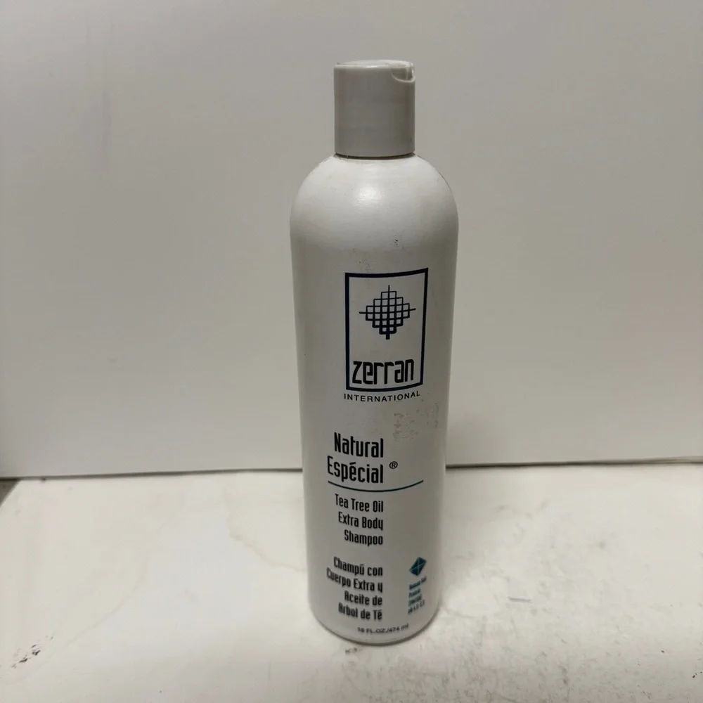 Zerran Tea Tree Oil Extra Body Shampoo Hair Protein 16 OZ